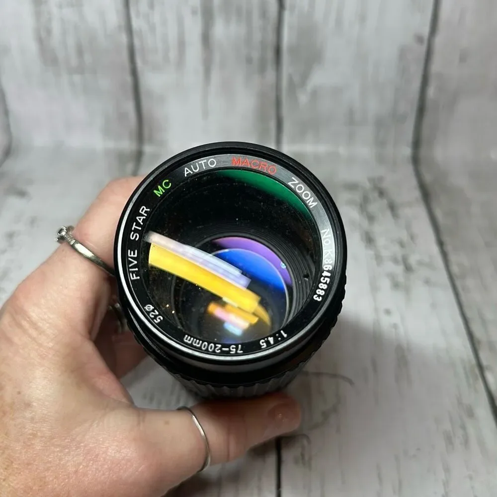 Toyo Optics Auto Macro Zoom‎ Lens 1:45 75-200mm No. K8645883